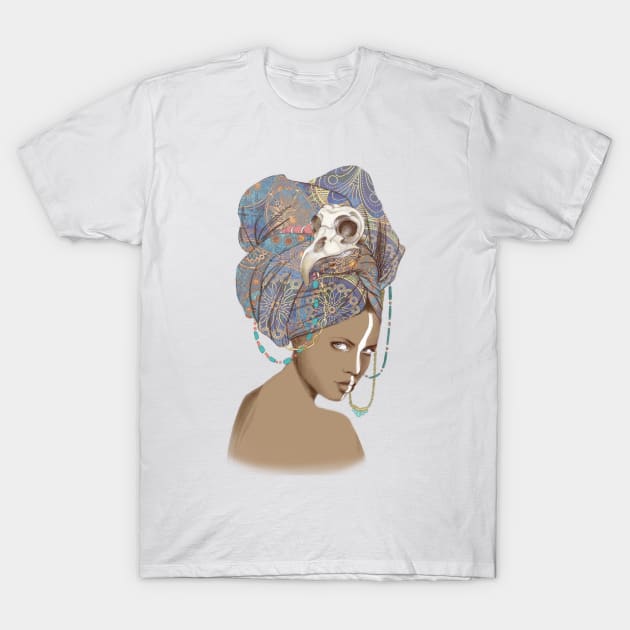 Queen of Clubs T-Shirt by MarisaJimenez